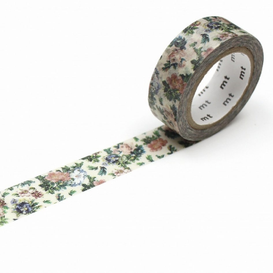 Washi Tape Mini Flower Botanical Art
