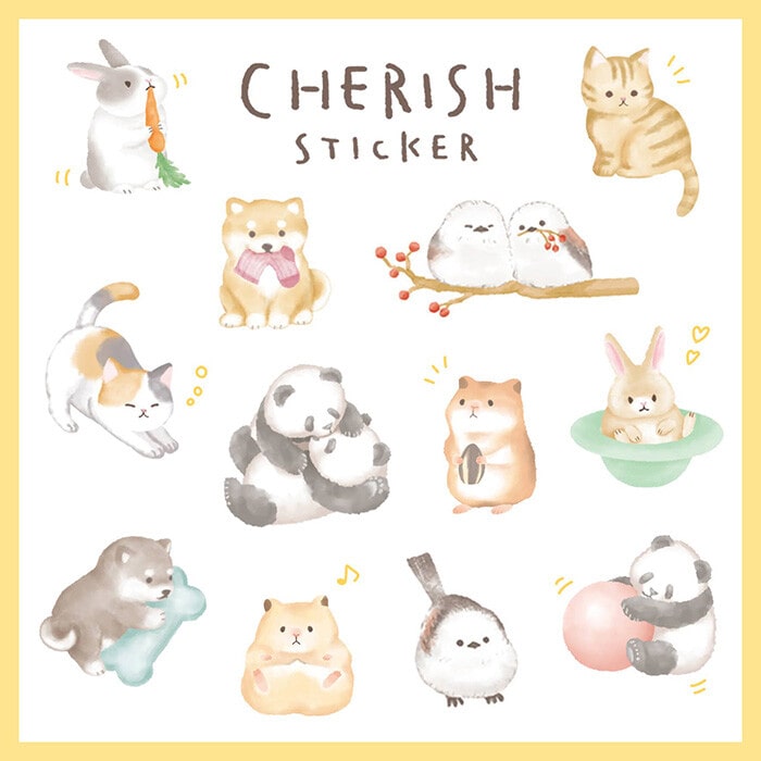 Stickers Cherish Panda