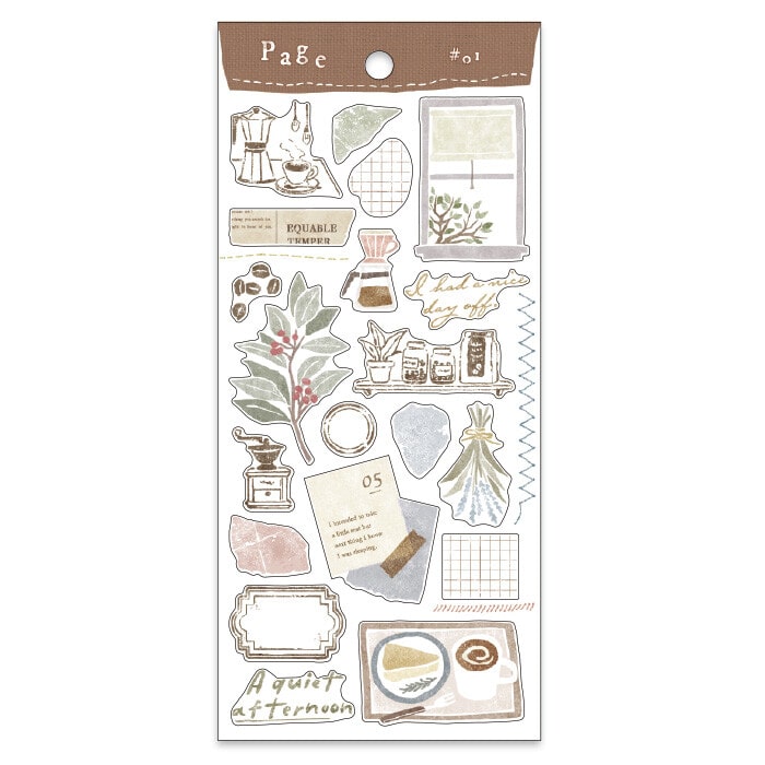 Stickers Page Coffee