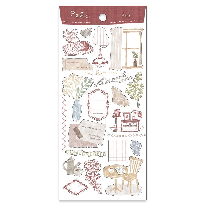 Stickers Page Interior