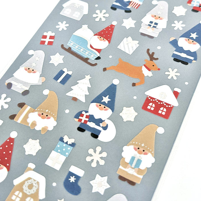 Stickers Winter Toy Santa